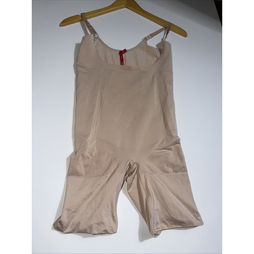 Spank‎ On Core L Nude Adjustable Straps Bodysuit